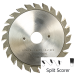 Split Scorer 120Ø x 20 x 24T 2.8mm - 3.6mm